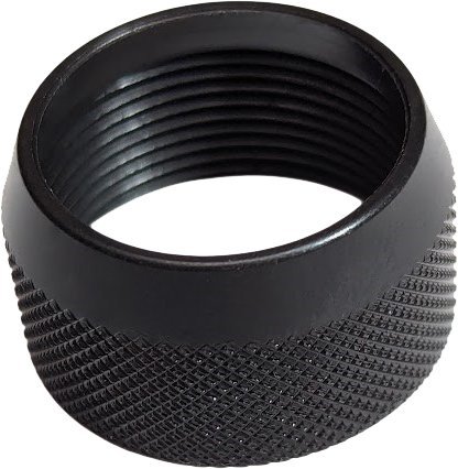 Comstock Armory KTP Knurled Thread Protector Black