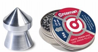 Crosman P177 Premier Pointed 177 Lead Hunting Pellet 250 Per Tin