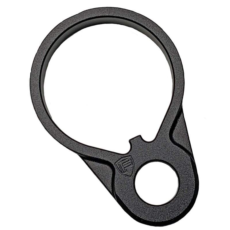 Fortis QDEND QD End Plate Black Anodized 6061 Aluminum 1.25" Sling Loop