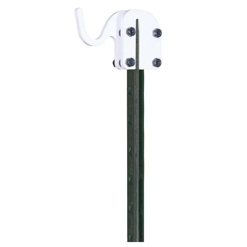 Birchwood Casey T-Post Target Hook TPTH 3/8 AR500 Steel White