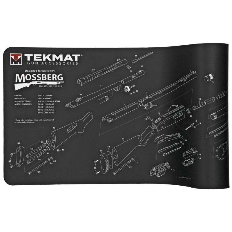 TekMat TEK-R36-MOSSBERG Cleaning Mat 12"x36" for Mossberg Shotgun