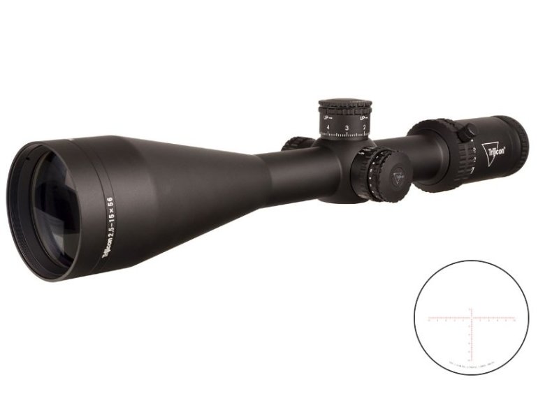 Trijicon 2900036 Credo Matte Black 2.5-15x56mm 30mm Tube LED Illuminated