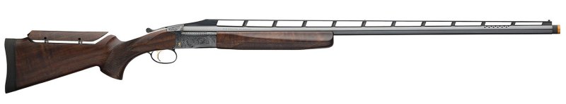 Browning BT-99 Plus 12 Gauge Shotgun with 34" Ported Barrel, 2.75" Chamber, 1rd Capacity, Polished Blued Metal Finish & Gloss Oil Black Walnut Adjustable Comb Stock Right Hand (Full Size)