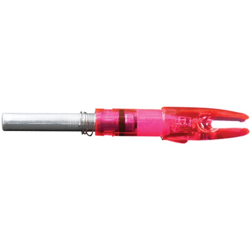 Lumenok SL3P LED Lighted Nocks Pink Small Quick-Install 3-Pack