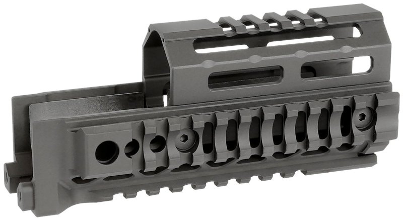 Midwest Industries MIAKALPHAQR6 6061 Aluminum Handguard 6.00" 6061