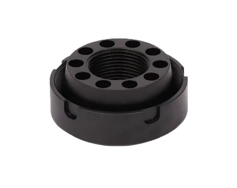 SilencerCo AC4748 Charlie Direct Thread Mount Fits M18X1.5 Stainless Steel Oxide Black