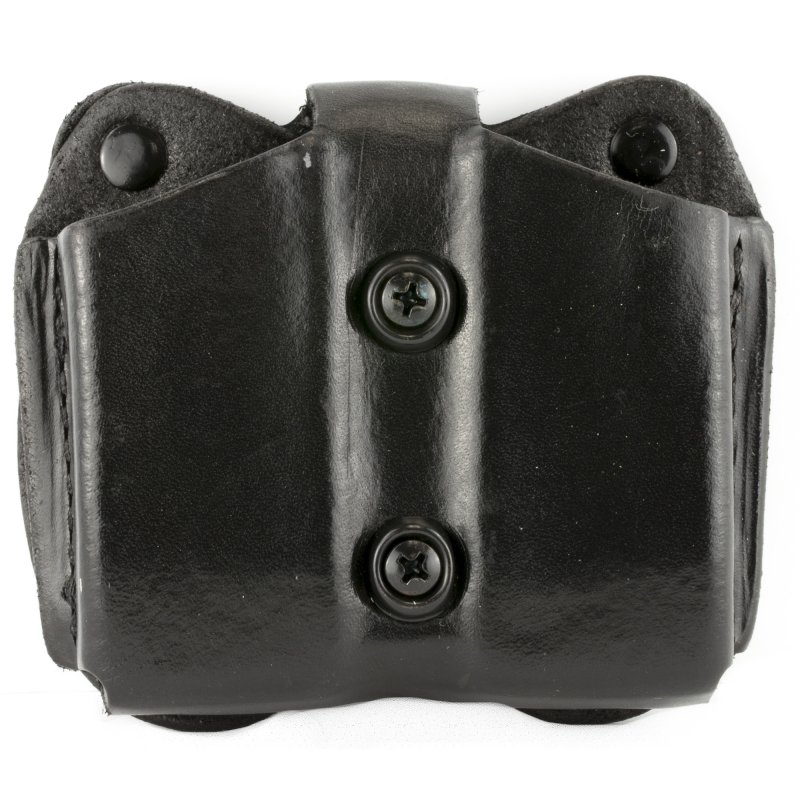 DeSantis A01BJJJZ0 Double Mag Pouch OWB Leather for Glock 17/19/22/23