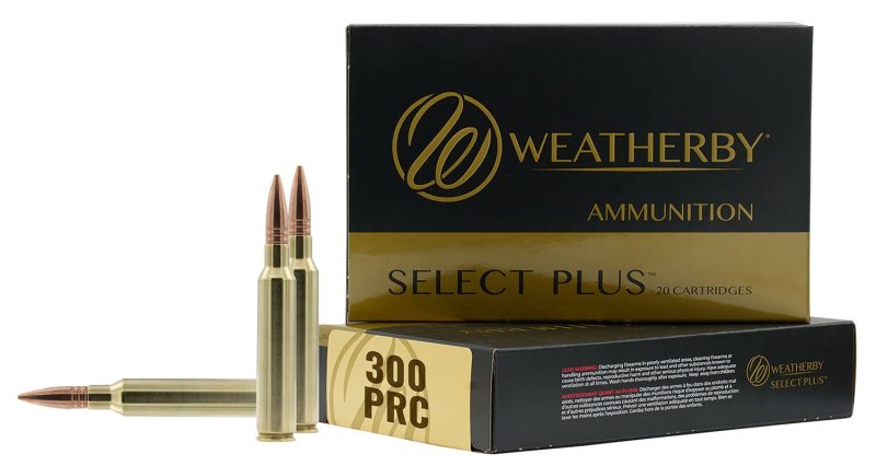 Weatherby R300P205EH Select Plus 300 PRC 205gr Elite Hunter Ammo