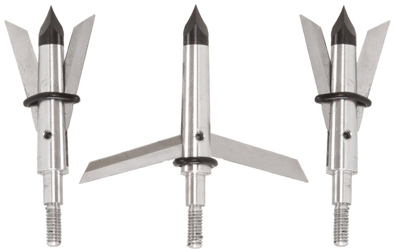 Aluminum Ferrule Broadhead 100 gr. 3 pk. 1.75" Cutting Diameter