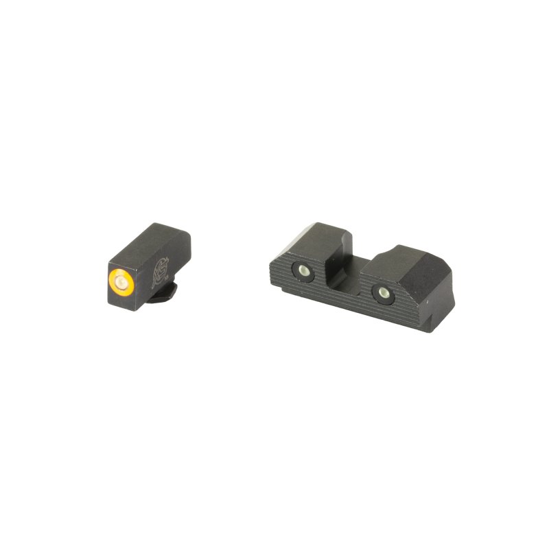XS Sights GLR201P6N R3D 2.0 Night Sights Glock Green Tritium/Orange