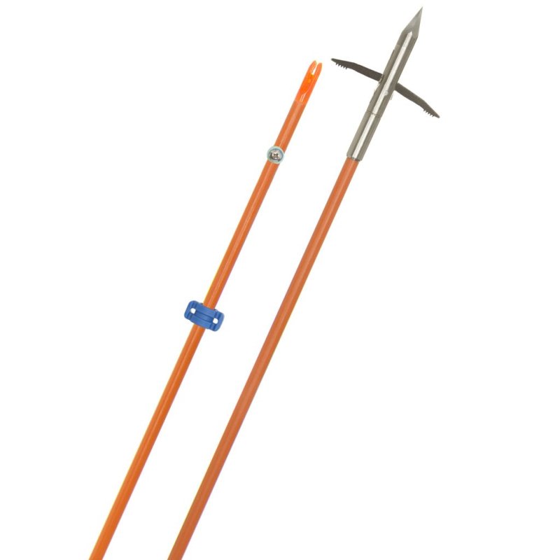 Fin-Finder Raider Pro 32In Orange Bowfishing Arrow Kraken Point