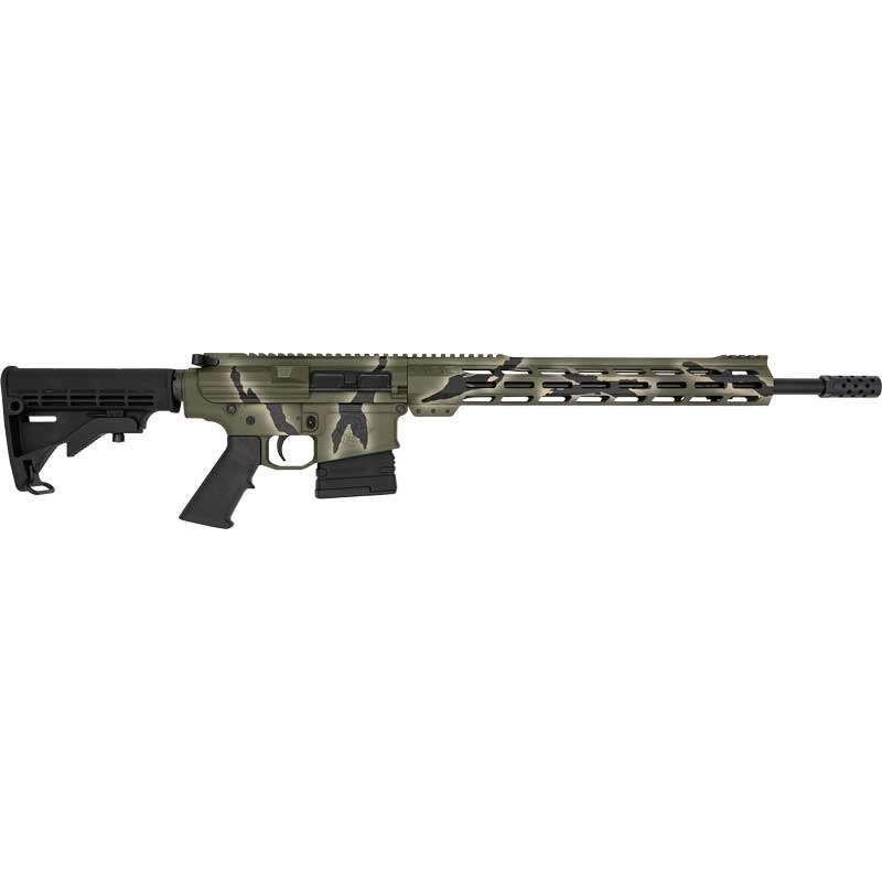 GLFA GL10308PGRN AR-10 Rifle .308 Win 18" Barrel Green Camo Cerakote