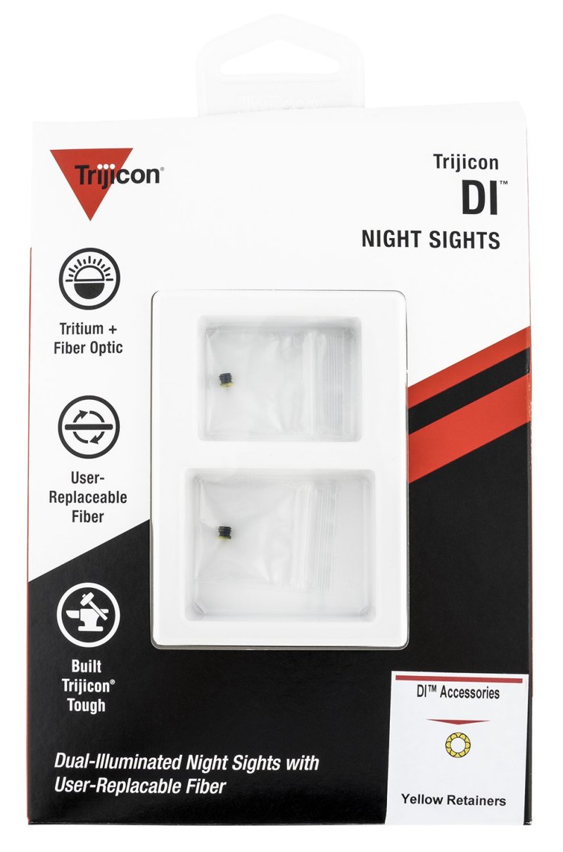 Trijicon AC50014 Night Sights Yellow Retainers T10 Torque L-Key