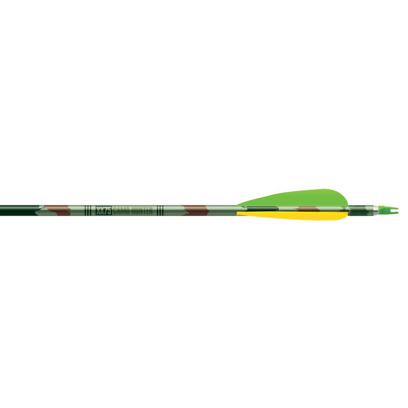 Easton 394276 Camo Hunter XX75 2117 Arrows 4" Vanes 6-Pack