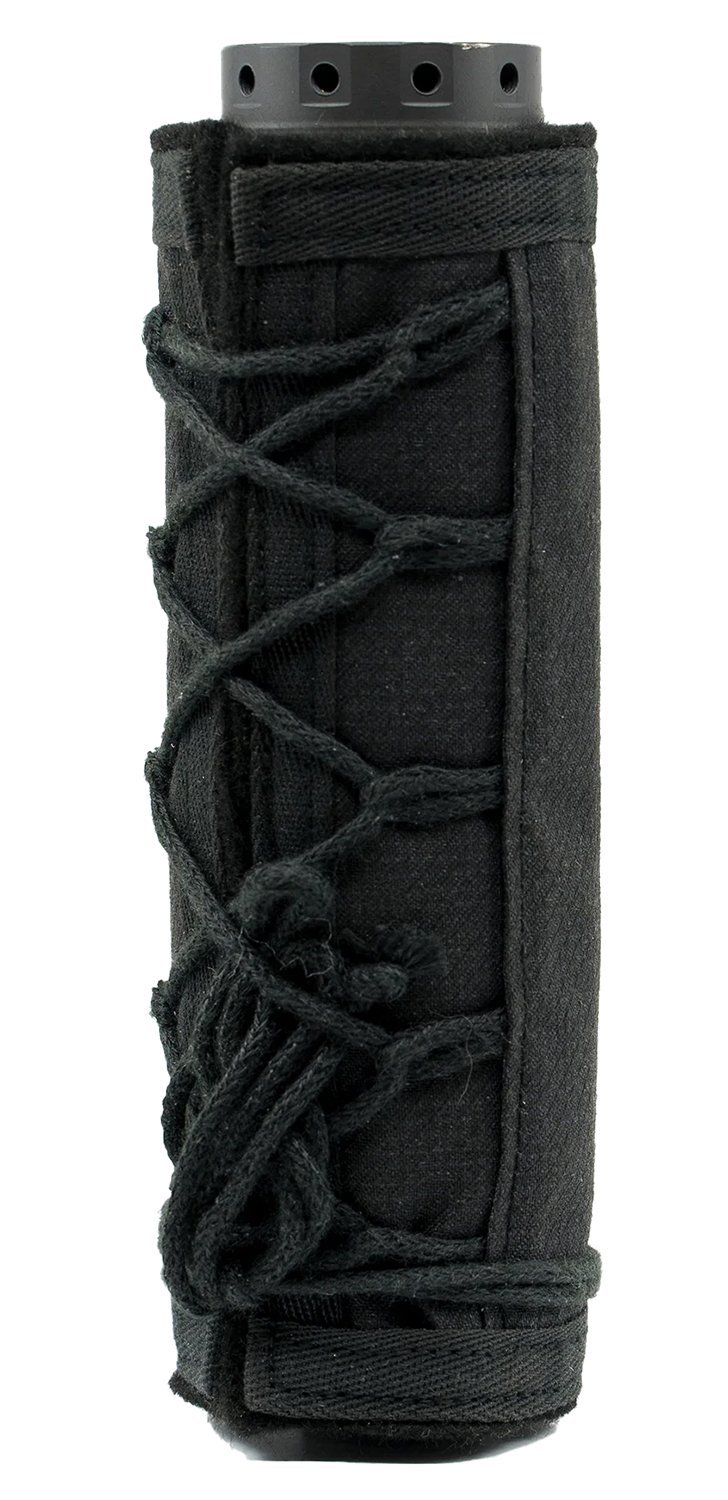 Cole-Tac CC101 Corset Suppressor Cover 6 In Black Kevlar/Nomex