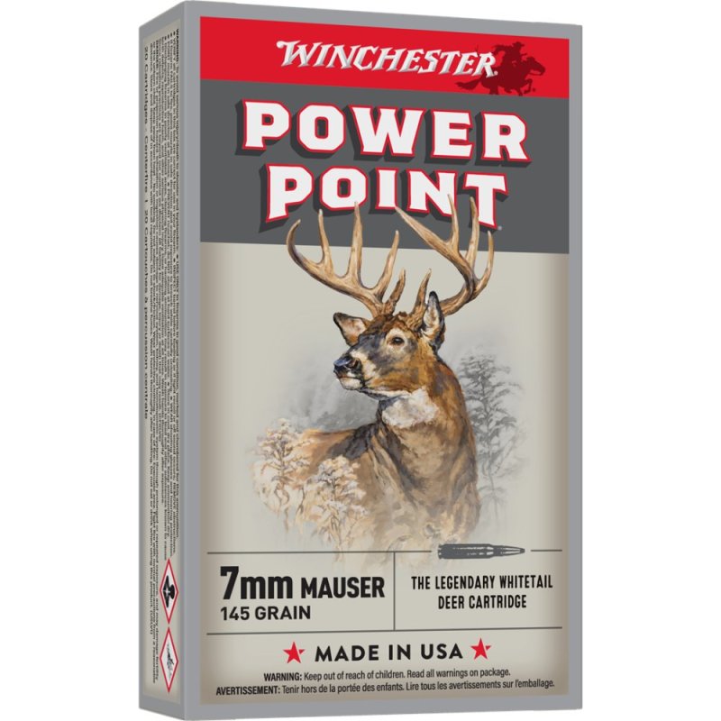 Winchester X7MM1 Super X 7mm Mauser 145gr 2660fps Power-Point