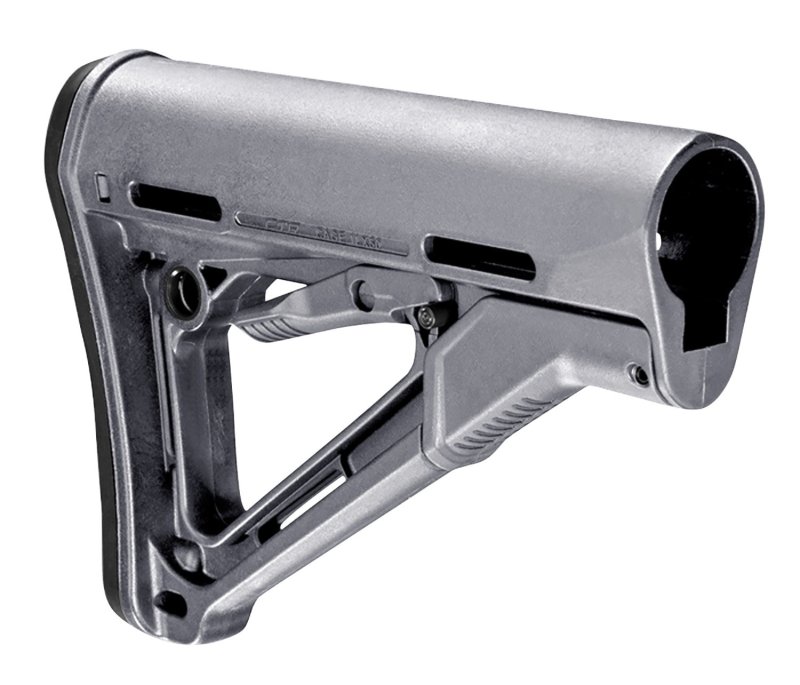 Magpul CTR Carbine Stock Mil-Spec Stealth Gray AR-15 MAG310-GRY