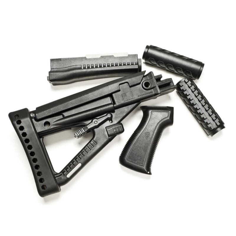 ProMag AA47 Archangel OPFOR AK-47 Furniture Set Adjustable Polymer Black