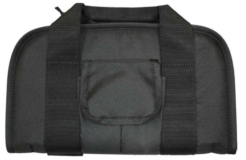 Bob Allen 79010 Black Tactical Handgun Case 13"x7.5"x1.25" Water Resistant
