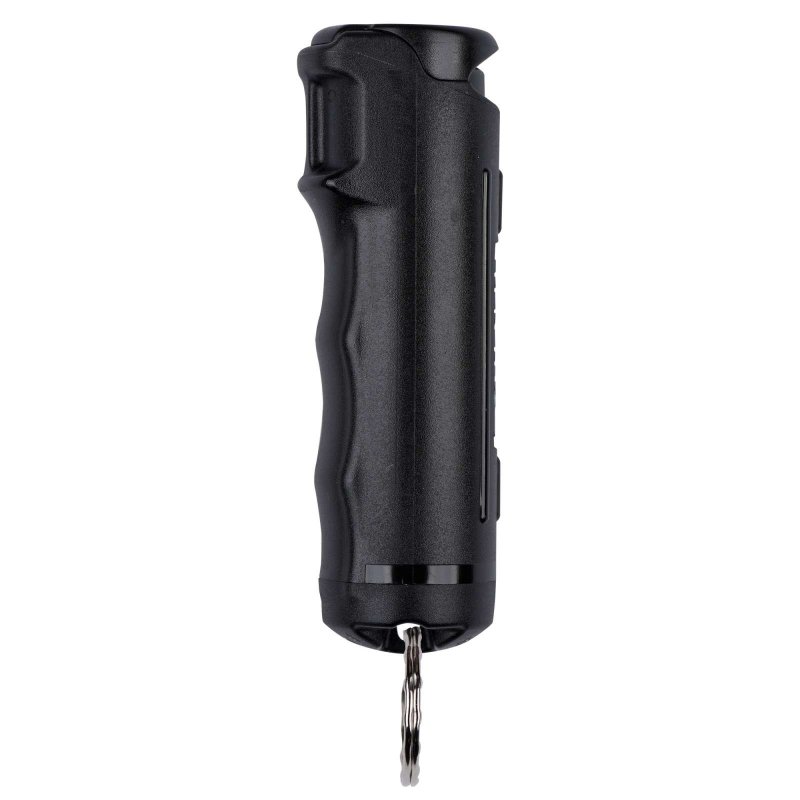 Sabre F15BUSG02NY Flip Top Pepper Gel OC 25 Bursts 10ft Range .53oz Black