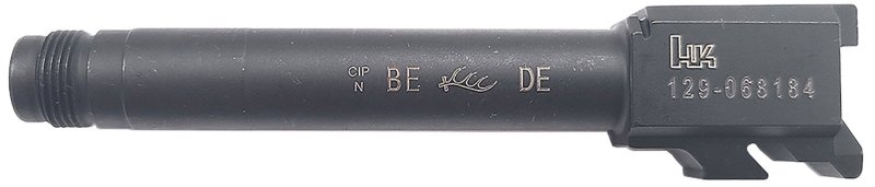 H&K 234391 P30 9mm Tactical Threaded Barrel, 13.5 X 1mm LH, Stainless Steel, Enhanced Functionality