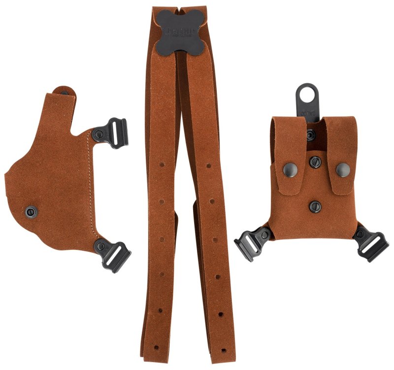Galco CL2212 Classic Lite 2.0 Shoulder Holster Natural Leather Right Hand