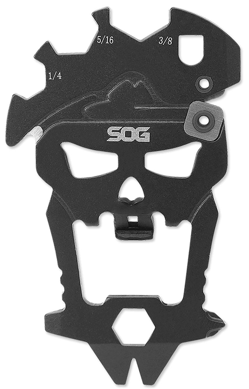 GSM Outdoors SOG MACV Tool Black Anodized 420 Stainless Steel 12-in-1