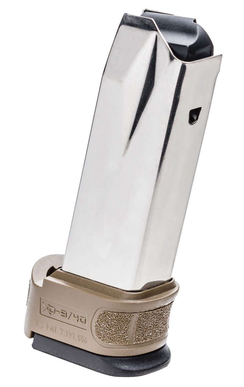 Springfield Armory XD Mod2 9mm 16 Round SS Magazine FDE Sleeve