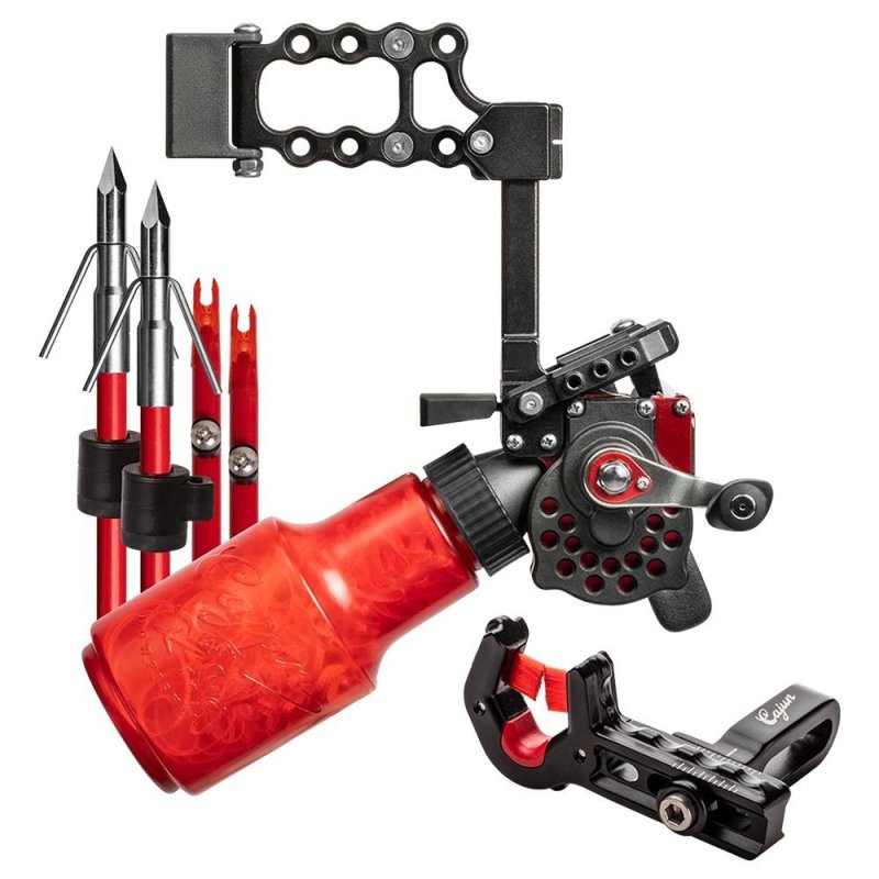 Bear Archery Cajun Winch Pro Kit ABF5050 RH Red 25yd 250lb Line