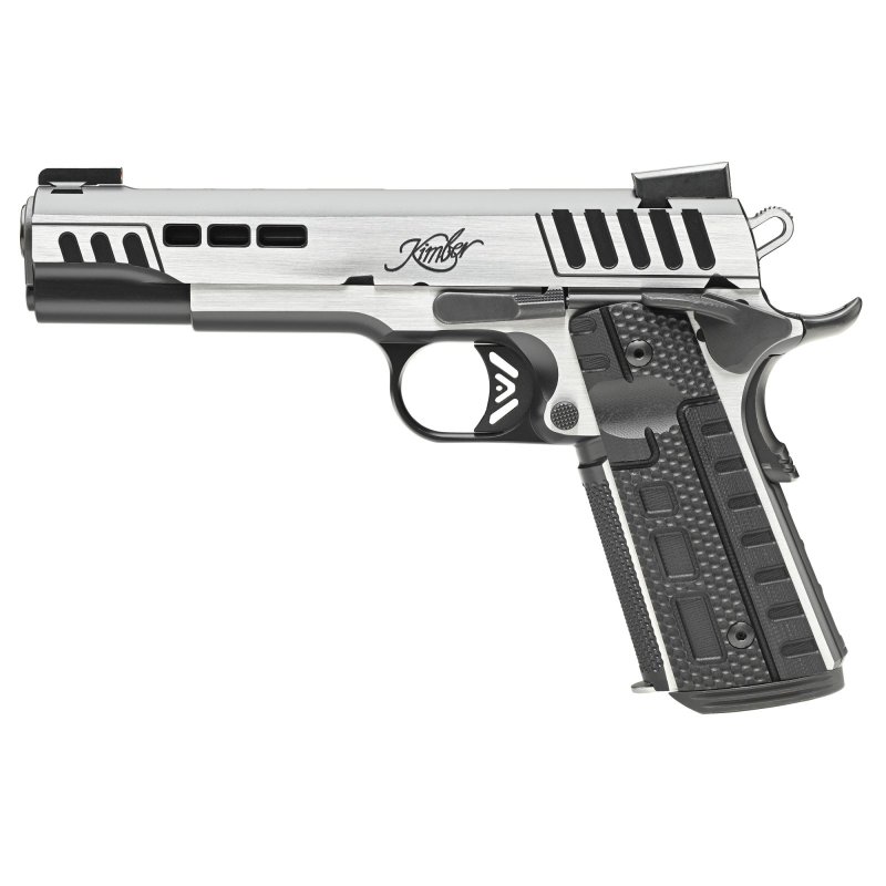 Kimber 3000425 Rapide Scorpius 45ACP 5" Black G10 Grips 8rd Mag