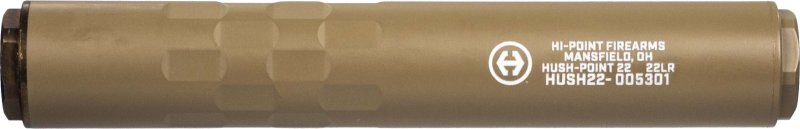 Hi-Point HP22FDE HP22 22 LR Flat Dark Earth NFA - Silencer