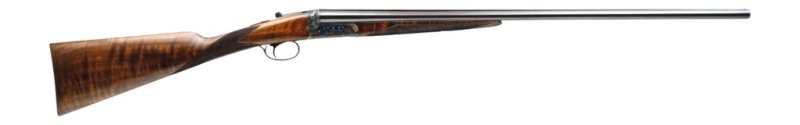 Dickinson LLC Estate Break Open 2.75" 2rd 28" Side By Side Barrel, True Bone-Charcoal Case Hardening Receiver, Turkish Walnut Stock (28 Gauge)