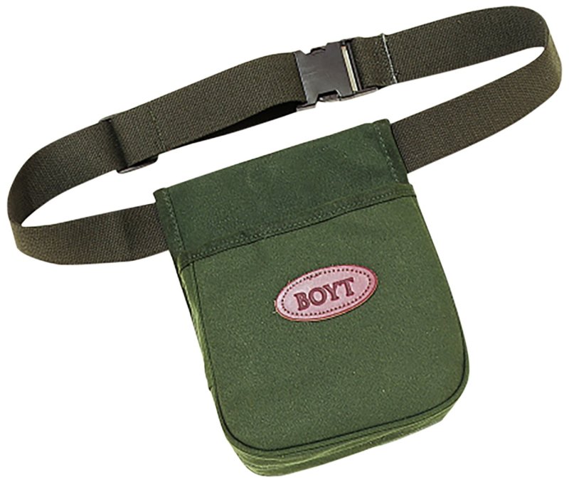 Boyt Harness SC52 Shell Pouch OD Green Canvas 50rd Adjustable Belt