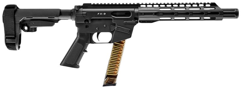 Freedom Ordnance FX9P10S 9mm 10 In 31+1 Black Nitride M-LOK