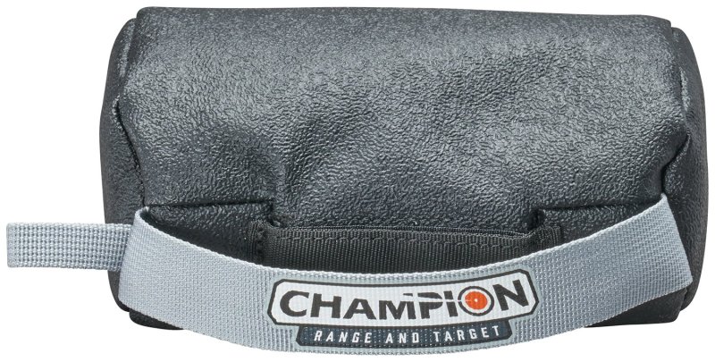 Champion Targets 40892 Shooting Bag Black Gray Synthetic Tuff Hide