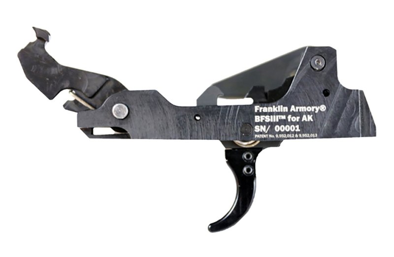 Franklin Armory FRA 03-50000-BLK BFSIII Ak-C1 Binary Trigger System Curved