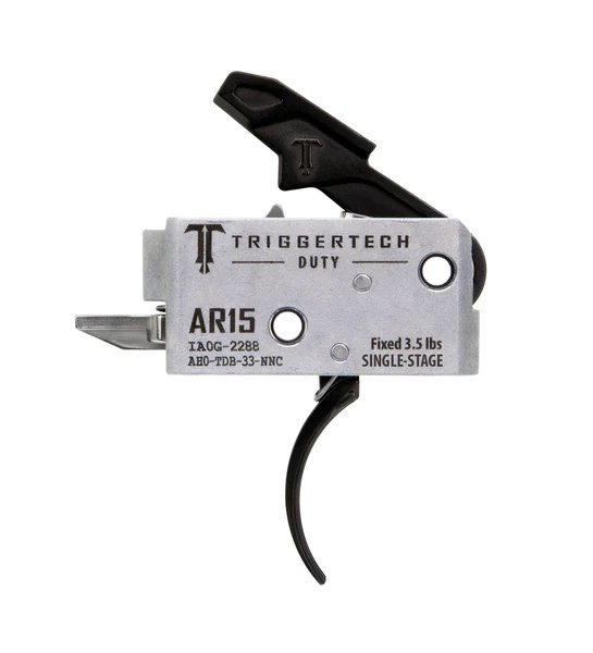 TriggerTech AR-15 Duty Flat Trigger 3.5 lbs Single-Stage AH0SDB33NNF