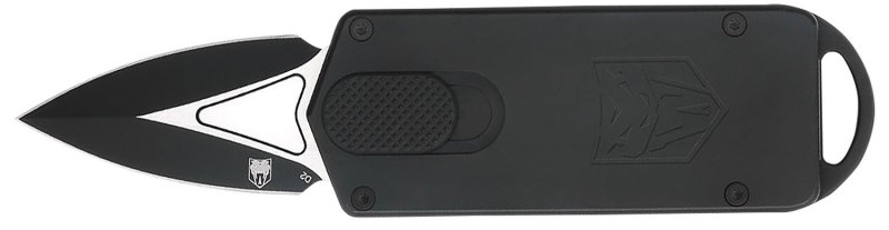 Cobratec CTASPBLK ASP 2" Dagger Plain Black Blade