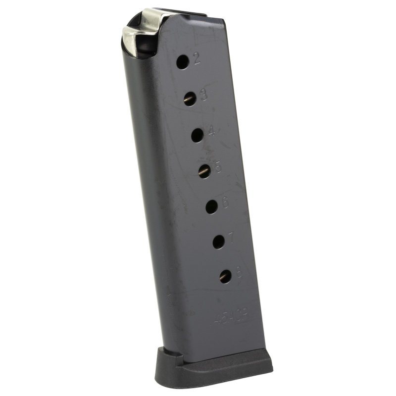 KCI USA 1911 .45 ACP 8-Round Steel Magazine Black KCIMZ039