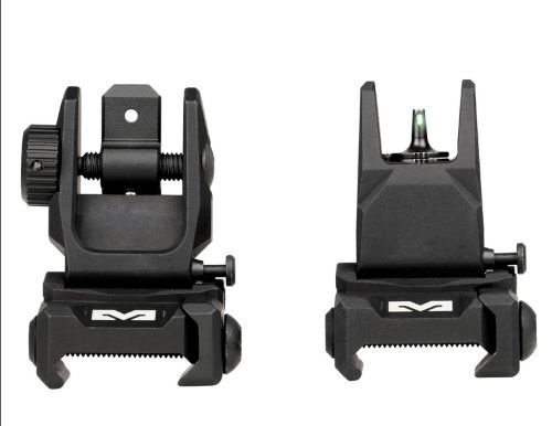 Meprolight 407100 CABS Co-Witness Backup Sights Blank Rear Green Front
