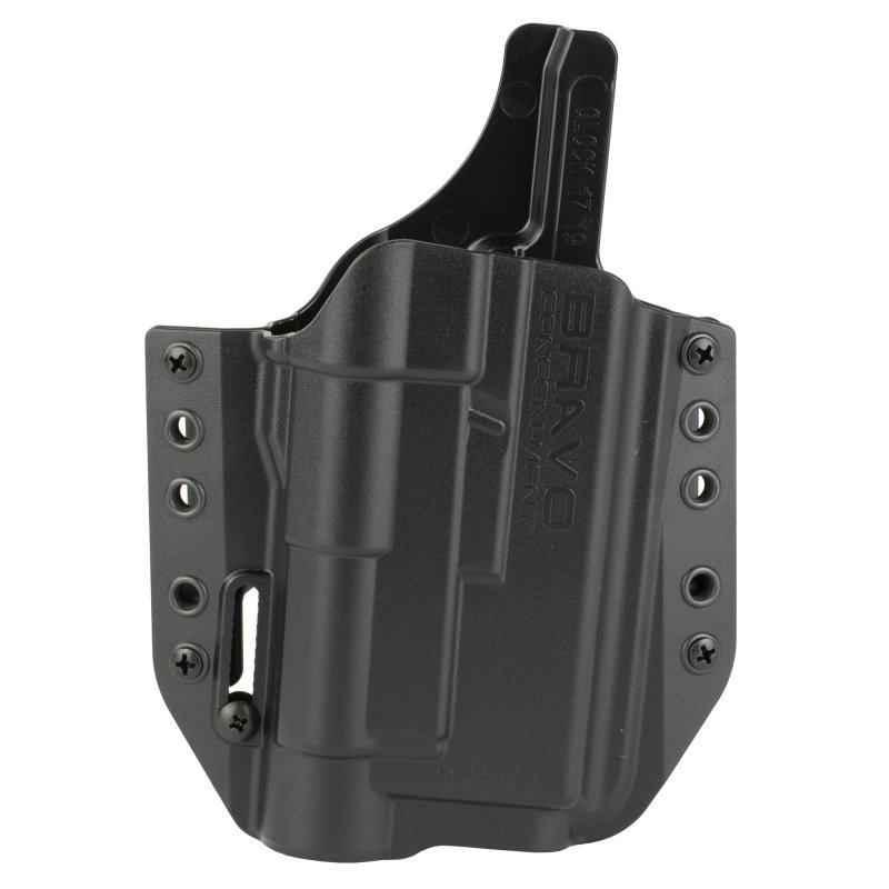 Bravo Concealment BC30-1004 OWB Holster Glock 17/22/31/47 TLR-1 Black
