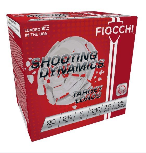 Fiocchi Shooting Dynamics 20 Gauge 2.75 In 7/8oz 1210FPS