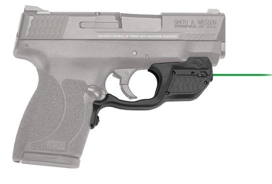 Crimson Trace 01-5580-1 LG-485G Green Laserguard for S&W M&P Shield .45 ACP