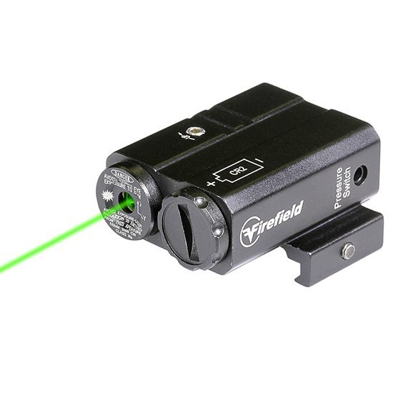 Firefield 25007 Charge AR Green Laser Sight, 600yd Range, CR2 Battery