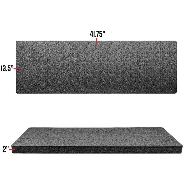 EYLAR RAGAR CROSSLINK FOAM INSERT 41.75"X13.5" FOR HARD RIFLE CASE