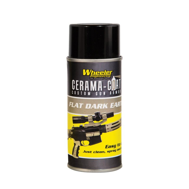 Wheeler 492304 Cerama-Coat FDE 4 oz Durable Firearm Finish