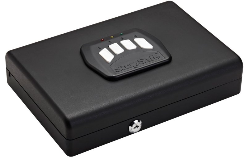 SnapSafe Gun Safe Black 75432 20 Gauge Steel Foam Lined Keypad Vault