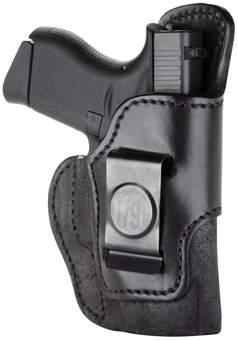 1791 Gunleather RCH-3-BLK-R Rigid Holster Black RH Size 3 IWB