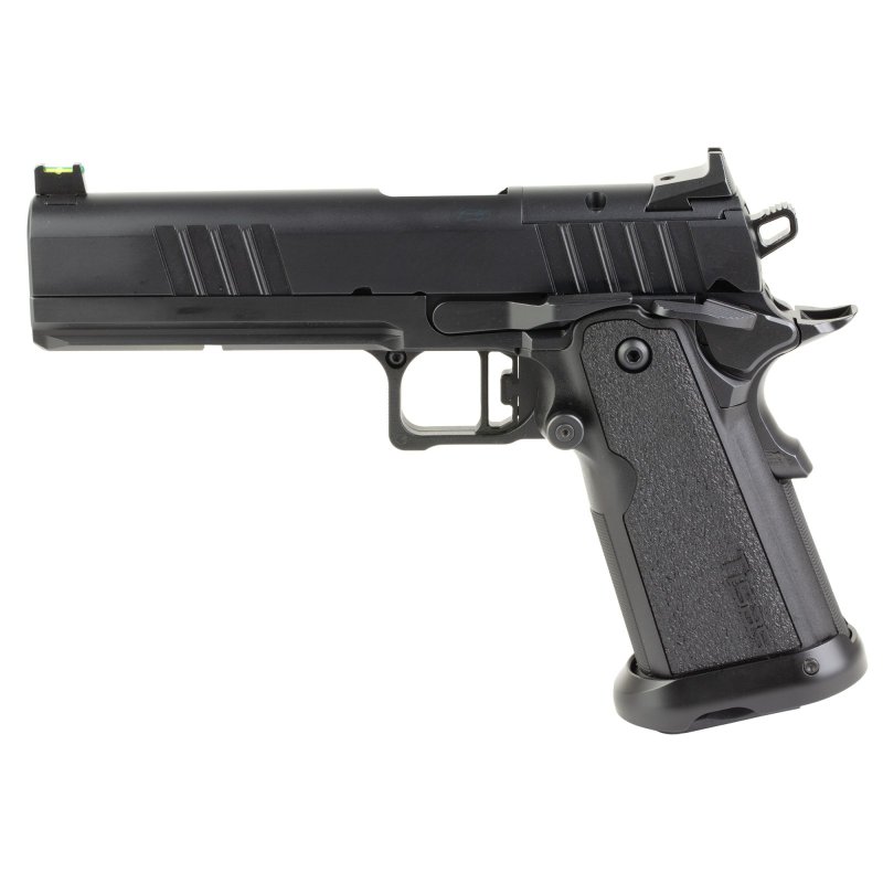 Tisas 1911 Duty DS 9mm 5 In Black QPQ Optics Ready 18+1