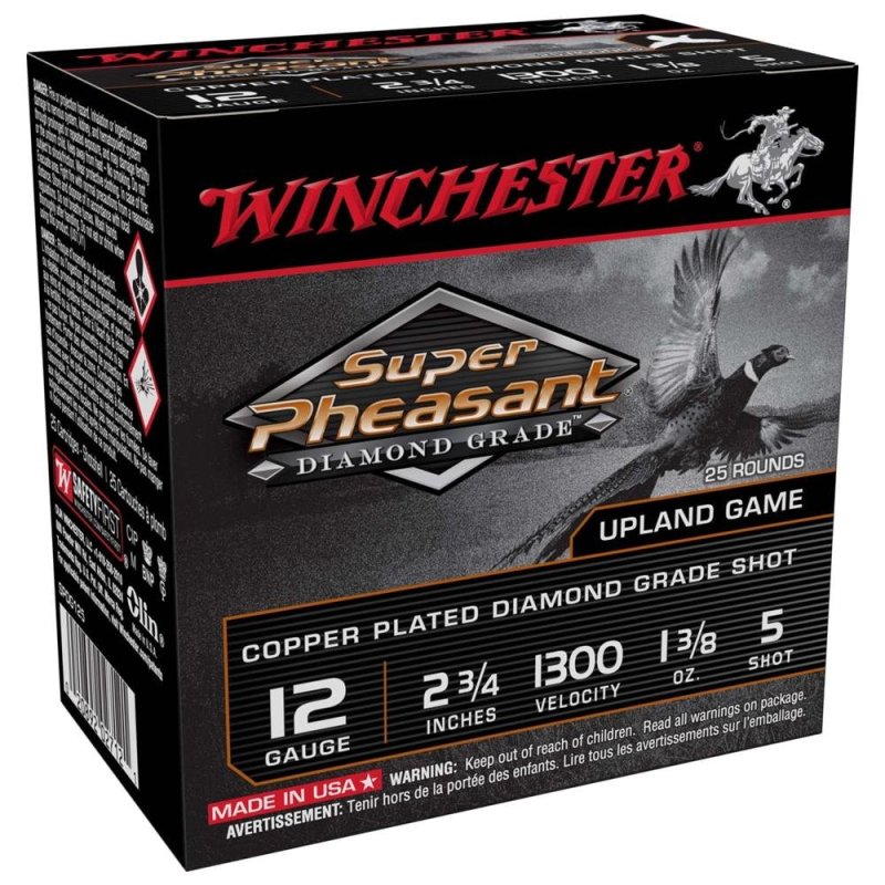 Winchester SPDG125 12 Gauge 2.75 in 1 3/8 oz #5 Shot Ammo